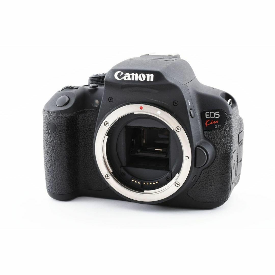 Canon(キヤノン)の美品　Canon EOS kiss x7i ダブルズームキット　スマホ転送可能 スマホ/家電/カメラのカメラ(デジタル一眼)の商品写真