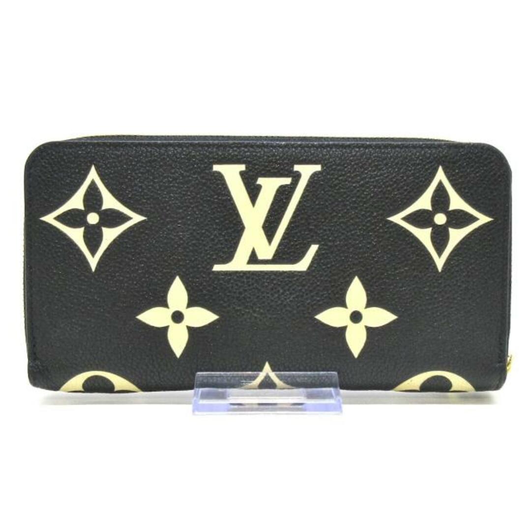 LOUIS VUITTON(ルイヴィトン)のLOUIS VUITTON(ルイヴィトン) 長財布 バイカラーモノグラムアンプラント ポルトフォイユクレマンス M82338 ブラック/ベージュ モノグラム･アンプラント レザー（皮革の種類：牛革） レディースのファッション小物(財布)の商品写真