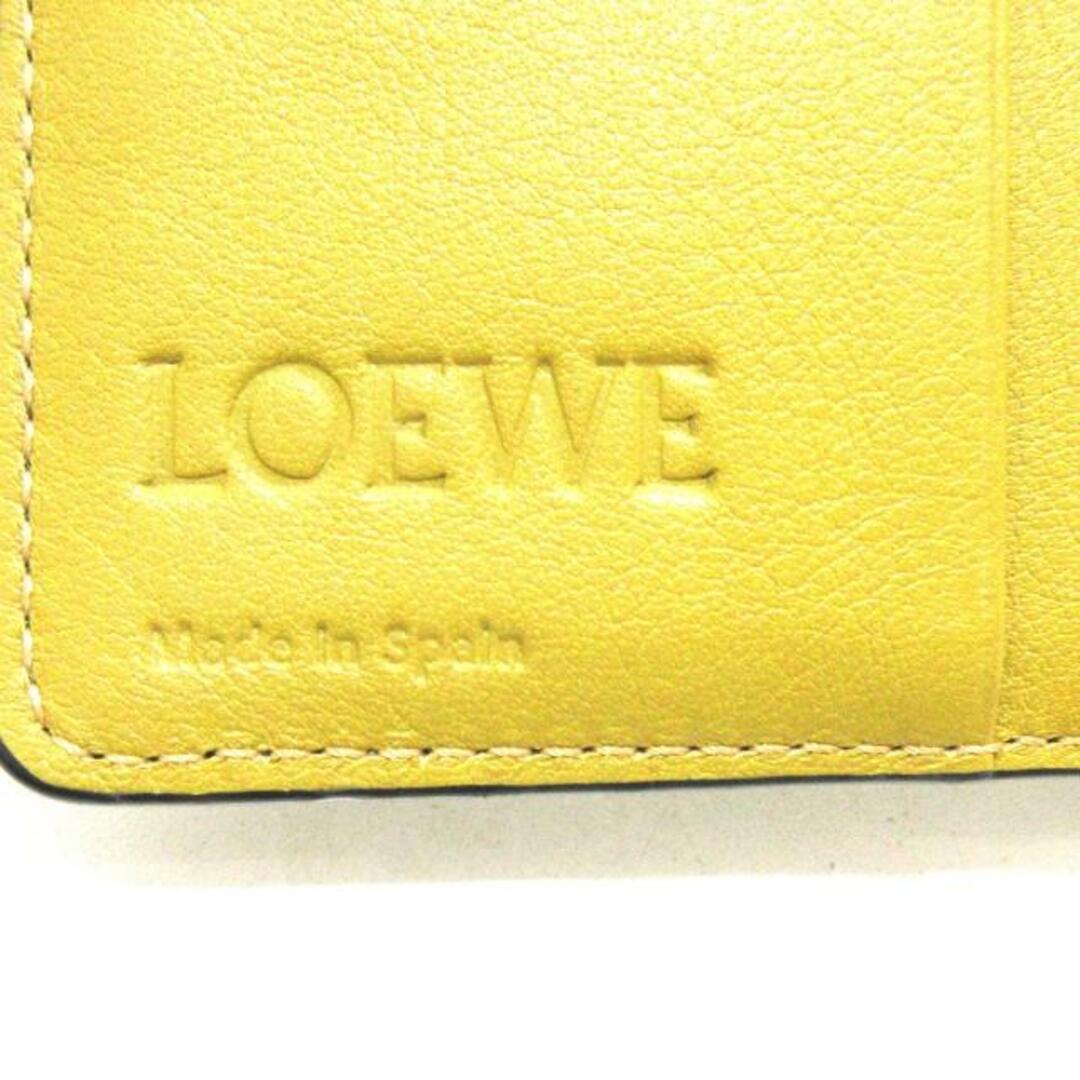 LOEWE(ロエベ)のLOEWE(ロエベ) 2つ折り財布美品  コンパクト ジップ ウォレット 103.54.Z41 グレーベージュ ラウンドファスナー ナッパレザー レディースのファッション小物(財布)の商品写真