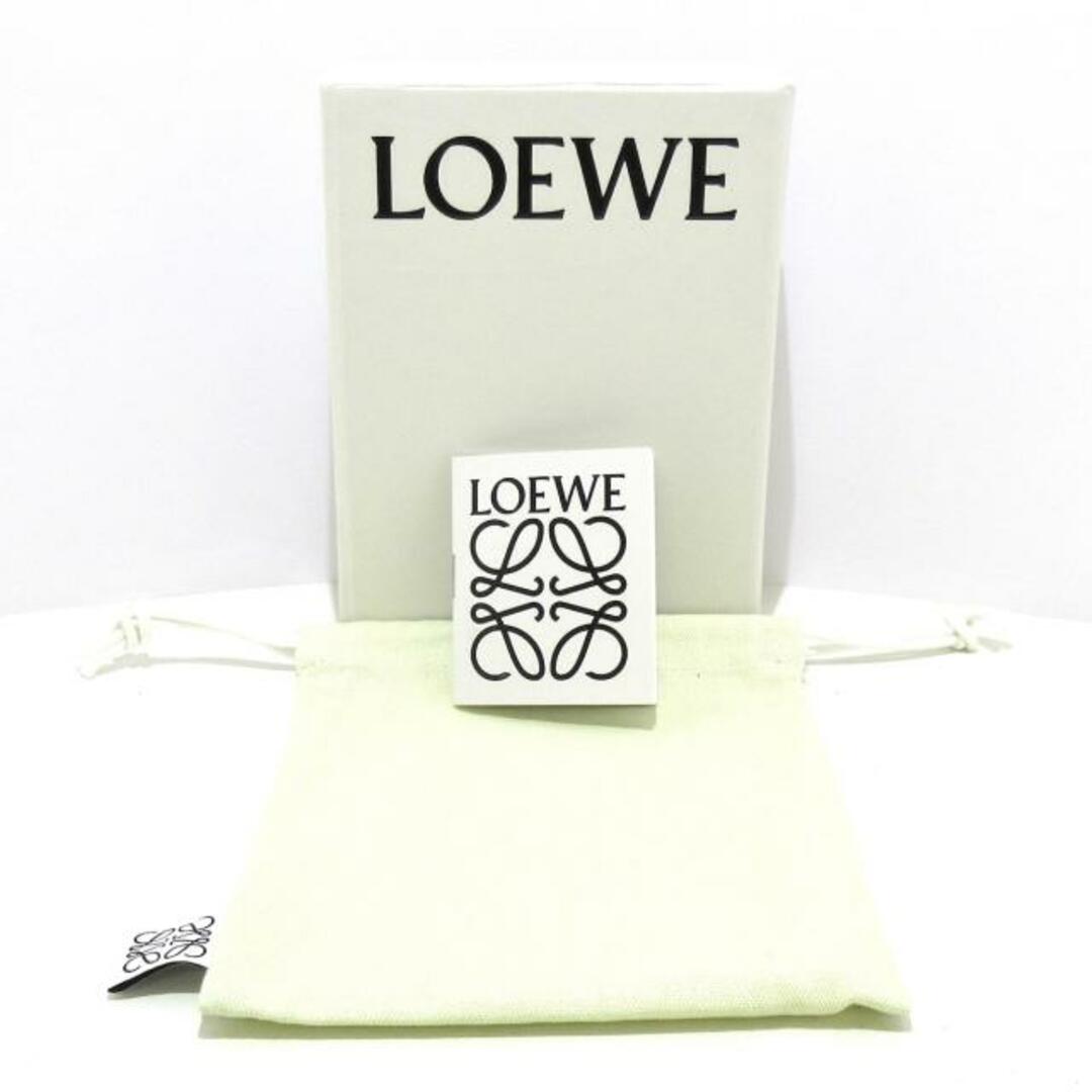 LOEWE(ロエベ)のLOEWE(ロエベ) 2つ折り財布美品  コンパクト ジップ ウォレット 103.54.Z41 グレーベージュ ラウンドファスナー ナッパレザー レディースのファッション小物(財布)の商品写真