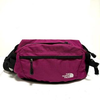 ザノースフェイス(THE NORTH FACE)のTHE NORTH FACE(ノースフェイス) ウエストポーチ美品  - NM06554A パープル×黒 ナイロン(ボディバッグ/ウエストポーチ)