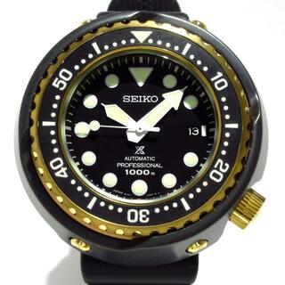 セイコー(SEIKO)のSEIKO(セイコー) 腕時計 プロスペックス マリーンマスター SBDX038/8L35-01B0 メンズ セラミック×チタン×SS/ラバーベルト 黒(その他)