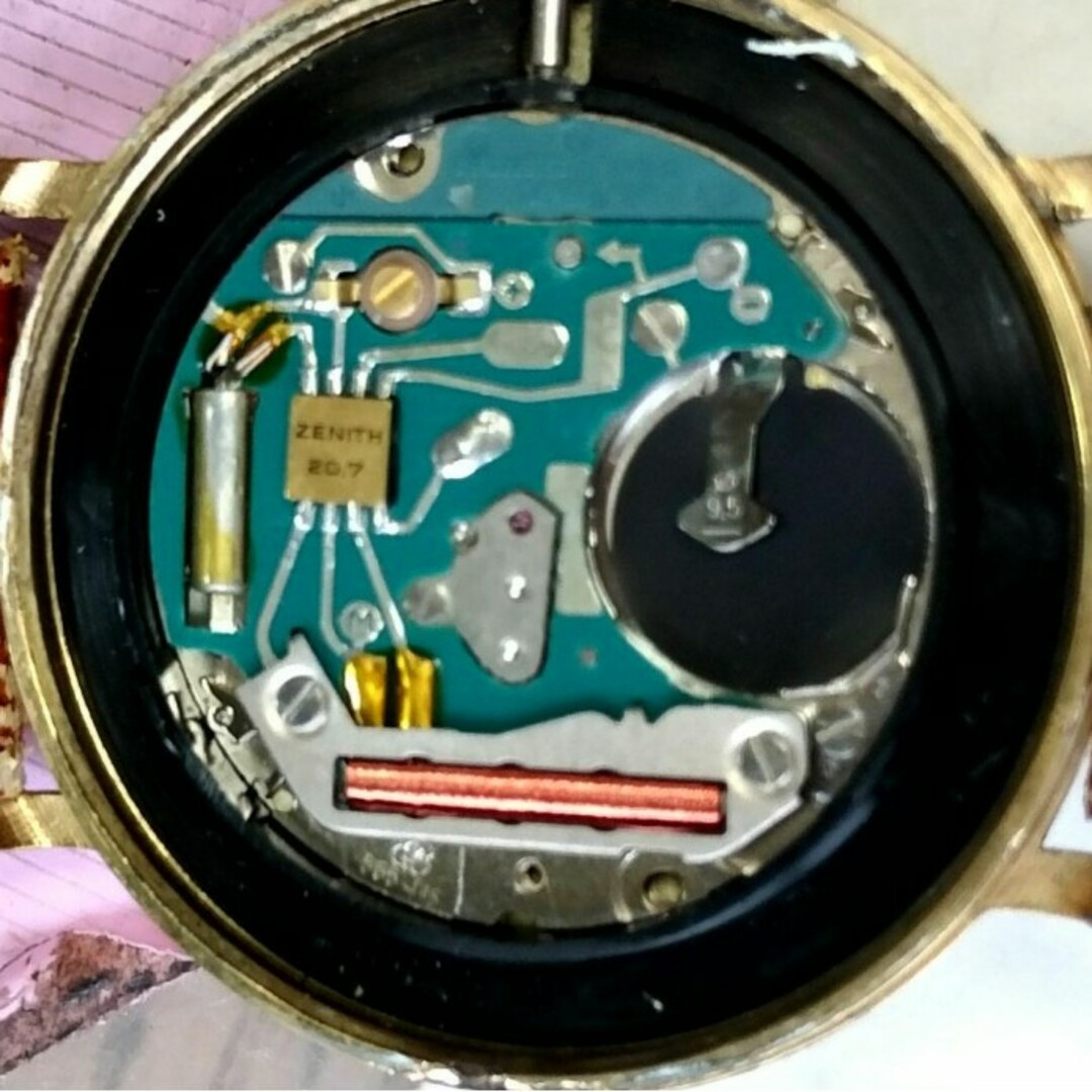 ZENITH(ゼニス)のオーバーホール済み ZENITH COSMOPOLITANヴィンテージウォッチ メンズの時計(腕時計(アナログ))の商品写真