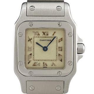 Cartier - カルティエ サントスガルべ SM W20024D6 クォーツ レディース 【中古】