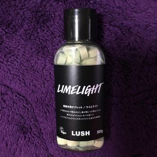 ラッシュ(LUSH)のLUSH歯磨き用タブレット  ライムミント(歯磨き粉)