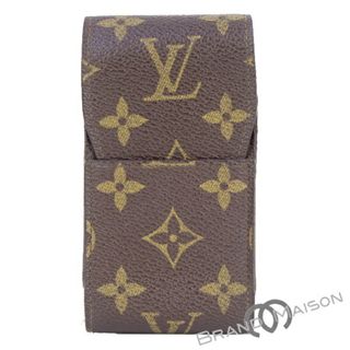 LOUIS VUITTON - Bランク【ルイ・ヴィトン】エテュイ・シガレット/シガレットケース/M63024/モノグラム/小物入れ/タバコ/LOUIS VUITTON/ブラウン【中古】