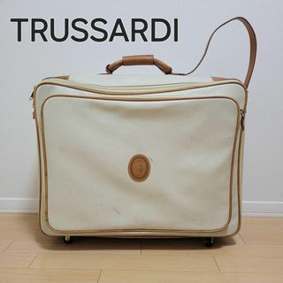 トラサルディ(Trussardi)のTRUSSARDI トラサルディ レザー トランク キャリーバッグ 大容量(トラベルバッグ/スーツケース)