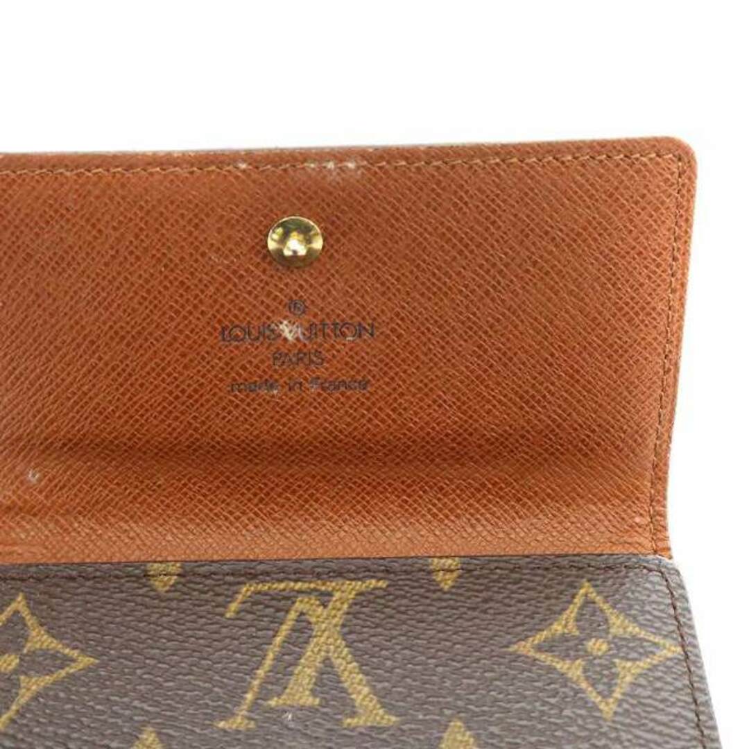 LOUIS VUITTON - ルイヴィトン モノグラム Wホック財布 ポルトモネ LOUIS VUITTON - ルイヴィトン モノグラム Wホック財布 ポルトモネ