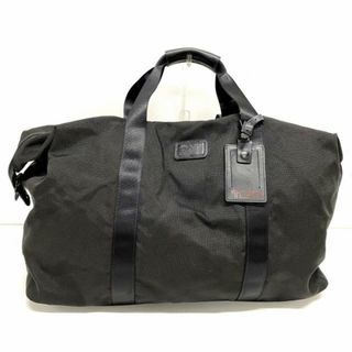 トゥミ(TUMI)のTUMI(トゥミ) ボストンバッグ - 22153DH 黒 TUMIナイロン×レザー(ボストンバッグ)