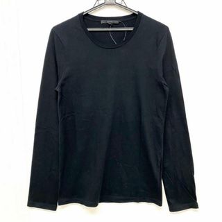 グッチ(Gucci)のGUCCI(グッチ) 長袖Tシャツ サイズS メンズ美品  - 232656 X3469 黒 クルーネック(Tシャツ/カットソー(七分/長袖))