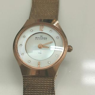 スカーゲン(SKAGEN)の【SKAGEN破格】レディースウォッチ　ゴールド(腕時計)