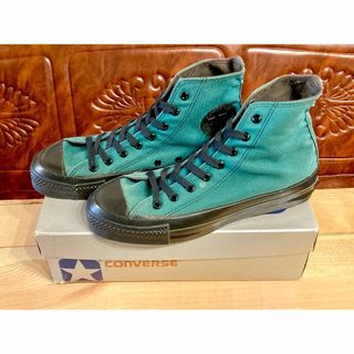 CONVERSE - ★80s!銀箱!USA!コンバース オールスター 緑 デッド ハイカット 242