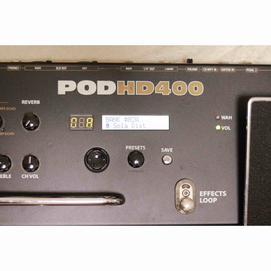 LINE6  POD HD400 マルチエフェクター　極美品 楽器のギター(エフェクター)の商品写真