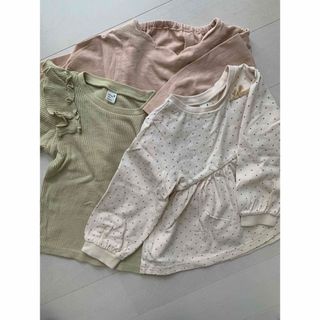 アプレレクール(apres les cours)の美品 アプレレクール 90サイズ 長袖トップス (Tシャツ/カットソー)