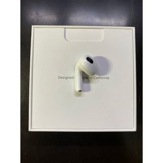 アップル(Apple)のApple AirPods  第３世代　左耳　左側　左(ヘッドフォン/イヤフォン)