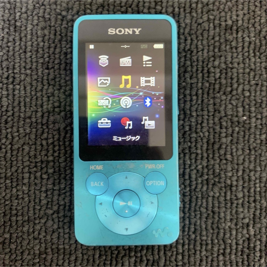 WALKMAN(ウォークマン)のSONY WALKMAN NW-S14 ソニー ウォークマン 8GB ブルー スマホ/家電/カメラのオーディオ機器(ポータブルプレーヤー)の商品写真