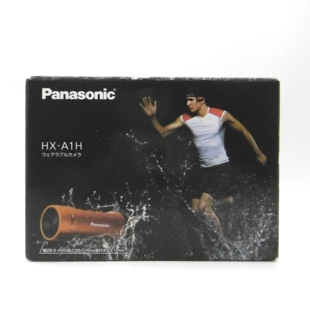 Panasonic(パナソニック)のパナソニック ウェアラブルカメラ HX-A1H ブラック 動作品 スマホ/家電/カメラのカメラ(ビデオカメラ)の商品写真