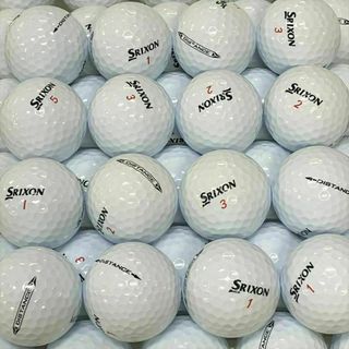 スリクソン(Srixon)の115・ロストボール スリクソン ディスタンス ホワイト 30球 A+AB(その他)