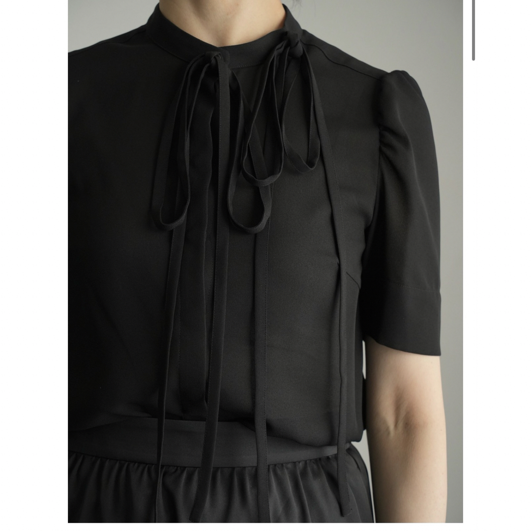 SHE Tokyo Aloma black シートーキョー ブラウス SHE Tokyo Aloma black シートーキョー ブラウス