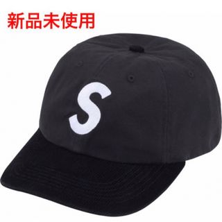 Supreme - Supreme 2-Tone S Logo 6-Panel Black 新品