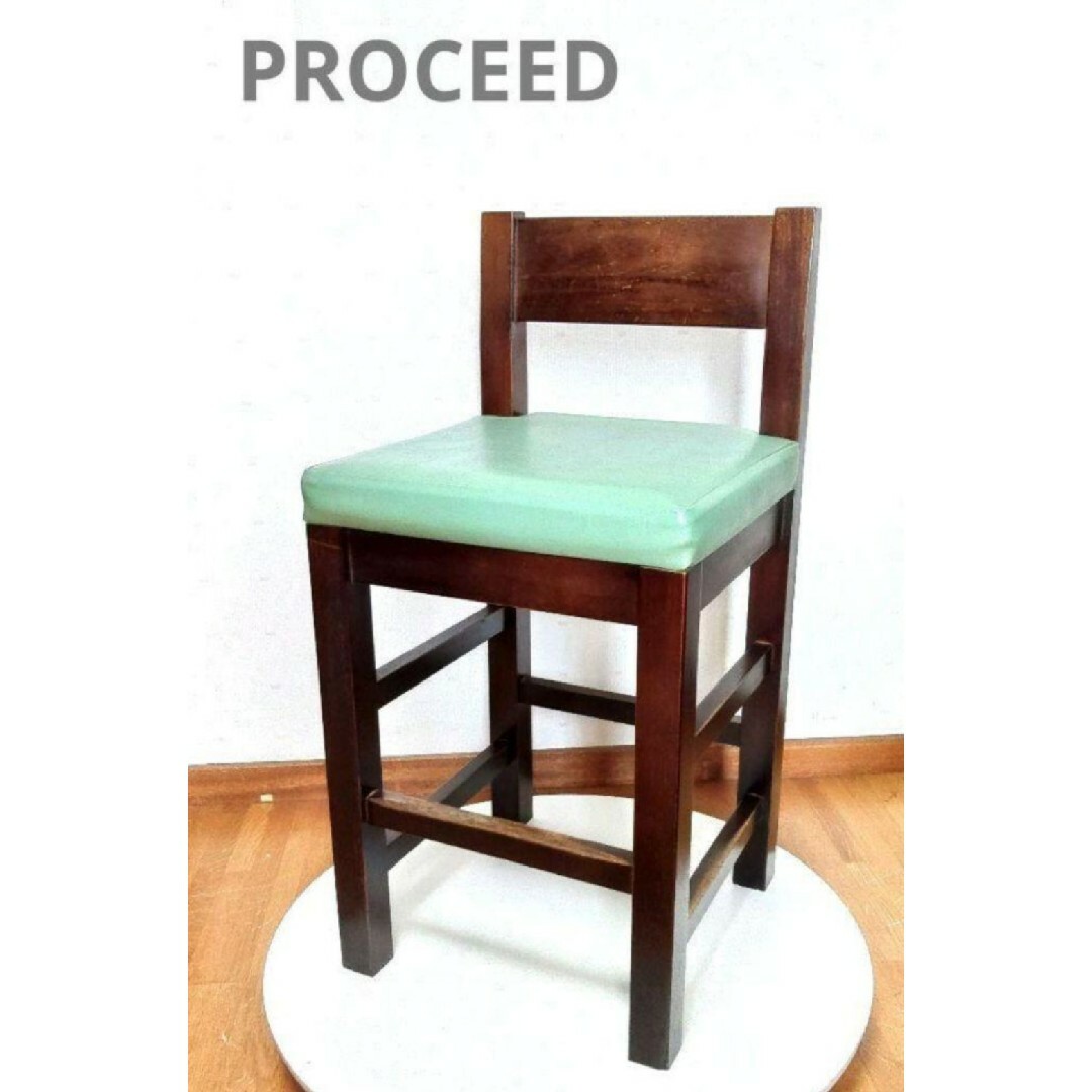 ✨レトロ✨PROCEED★木製★椅子★チェア インテリア/住まい/日用品の椅子/チェア(その他)の商品写真