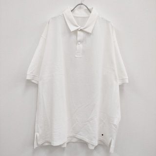 ブルーナボイン(BRUNABOINNE)のBRU NA BOINNE 新品 フェリシンビッグポロ No.8365 サイズ2XL 定価22000円 ポロシャツ ホワイト メンズ ブルーナボイン【中古】4-0406S♪(ポロシャツ)