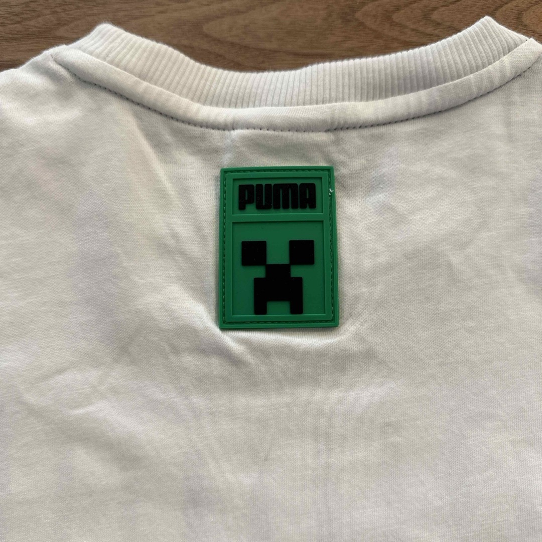 ZARA KIDS(ザラキッズ)のマインクラフト　PUMA Tシャツ　128 キッズ/ベビー/マタニティのキッズ服男の子用(90cm~)(Tシャツ/カットソー)の商品写真