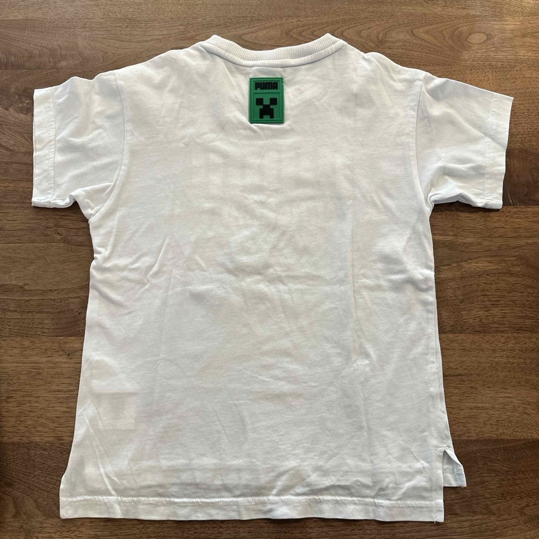 ZARA KIDS(ザラキッズ)のマインクラフト　PUMA Tシャツ　128 キッズ/ベビー/マタニティのキッズ服男の子用(90cm~)(Tシャツ/カットソー)の商品写真