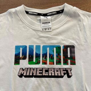 ザラキッズ(ZARA KIDS)のマインクラフト　PUMA Tシャツ　128(Tシャツ/カットソー)