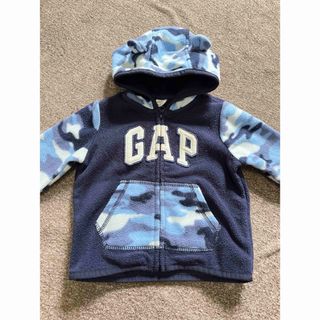 ベビーギャップ(babyGAP)のGAP フリースパーカー　90cm(ジャケット/上着)