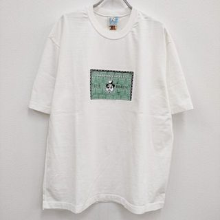 ブルーナボイン(BRUNABOINNE)のBRU NA BOINNE 新品 No.8998 8JP-020 ジョナパンエクスプレスT 2XL 定価10000円 半袖Ｔシャツ ホワイト メンズ ブルーナボイン【中古】4-0406S♪(Tシャツ/カットソー(半袖/袖なし))