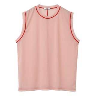 クラネ(CLANE)のCLANE COLOR LINE SHEER NO SLEEVE TOPS(Tシャツ(半袖/袖なし))