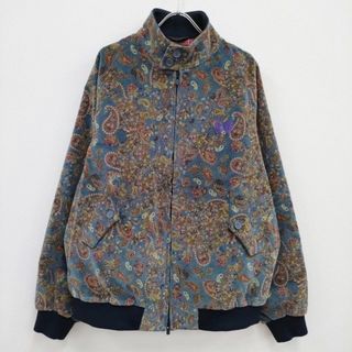 ニードルス(Needles)のNeedles/BARACUTA 別注 G9 コーデュロイ総柄ブルゾン BRCPS0839 サイズ44 ジャケット ブルー系 メンズ ニードルス/バラクータ【中古】4-0406T♪(ブルゾン)