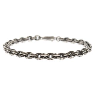 クロムハーツ(Chrome Hearts)のCHROME HEARTS クロムハーツ APER CHAIN ペーパーチェーン シルバーブレスレット 7inch ※国内ギャランティ付き(ブレスレット)