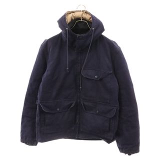 テンダーロイン(TENDERLOIN)のTENDERLOIN テンダーロイン 15AW T-HUNTING DOWN JKT ハンティング コットン ジップアップ ダウンジャケット ネイビー(ダウンジャケット)