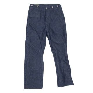 Nigel Cabourn ナイジェルケーボン 8044-00-50005 コットン リネン インディゴ ミリタリー パンツ インディゴブルー系 30【中古】(その他)