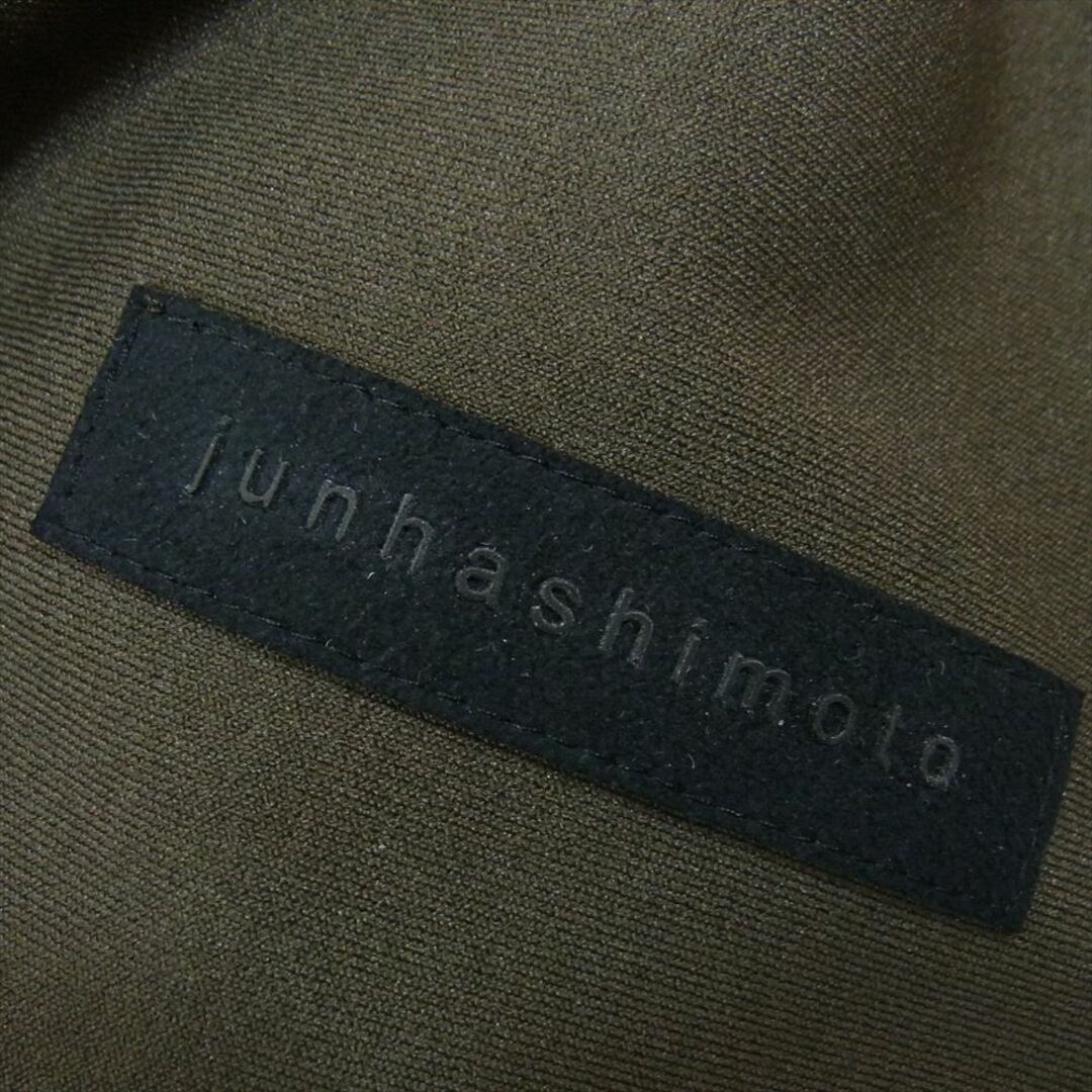 junhashimoto(ジュンハシモト)のjunhashimoto ジュンハシモト 1071910004-7  SLIM JERSEY PANTS EMBOSS CAMO エンボス カモ柄 ジャージー トラック パンツ カーキ系 3【中古】 メンズのパンツ(その他)の商品写真