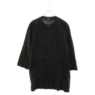 TENDERLOIN テンダーロイン 19AW SLUB EMBROIDERY COAT スラブ エンブロイダリー コットン コート ジャケット ブラック