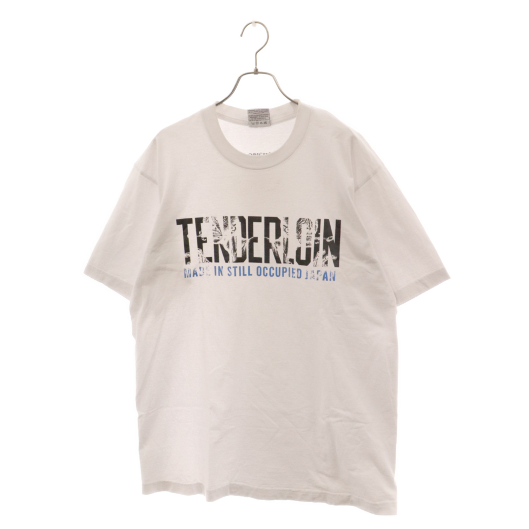 TENDERLOIN(テンダーロイン)のTENDERLOIN テンダーロイン T-TEE QB MADE IN STILL OCCUPIED JAPAN ボルネオスカル プリント 半袖Tシャツ カットソー ホワイト メンズのトップス(Tシャツ/カットソー(半袖/袖なし))の商品写真