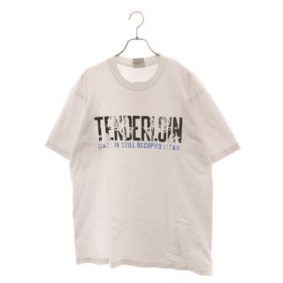 テンダーロイン(TENDERLOIN)のTENDERLOIN テンダーロイン T-TEE QB MADE IN STILL OCCUPIED JAPAN ボルネオスカル プリント 半袖Tシャツ カットソー ホワイト(Tシャツ/カットソー(半袖/袖なし))