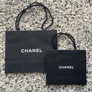 シャネル(CHANEL)のシャネル　ショッパー　小中サイズ　2枚セット(ショップ袋)