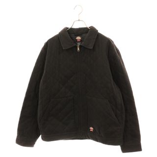 シュプリーム(Supreme)のSUPREME シュプリーム 21AW×Dickies Quilted Work Jacket ディッキーズ キルティング ワーク ジップアップ ジャケット ブラック(フライトジャケット)