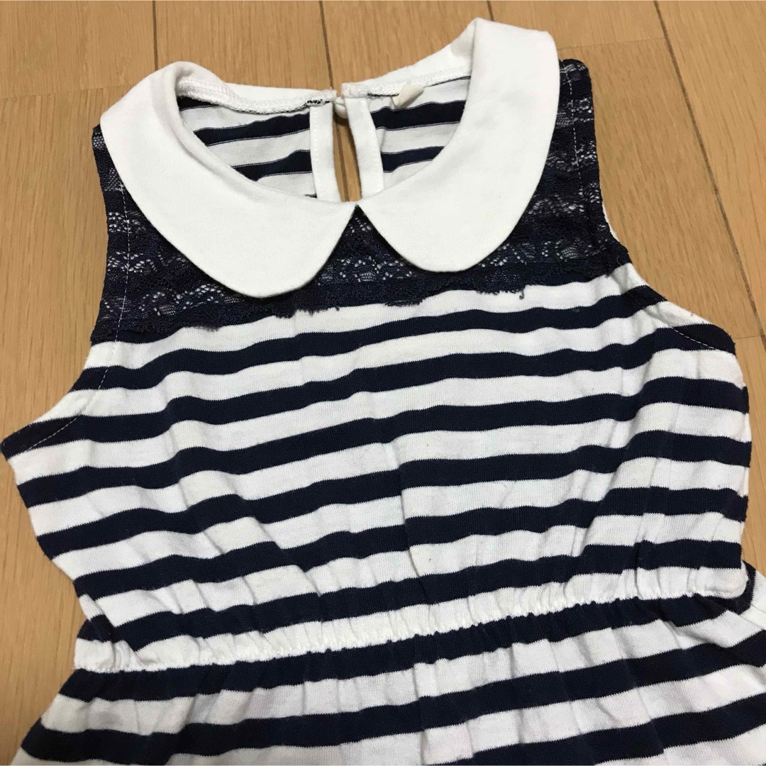 女の子 襟付きワンピース♡95cm♡ キッズ/ベビー/マタニティのキッズ服女の子用(90cm~)(ワンピース)の商品写真