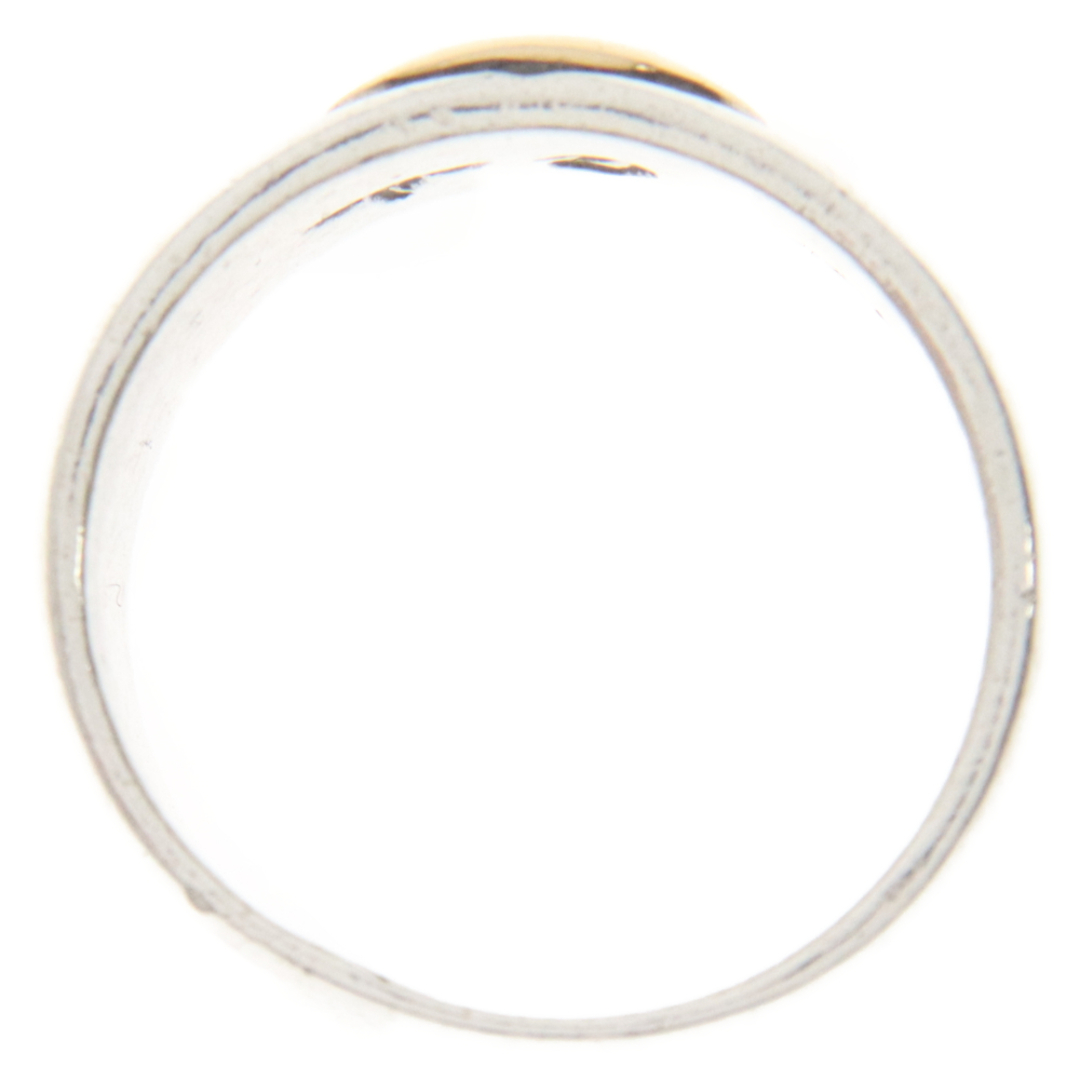 TADY & KING タディアンドキング 平打ちリングGPロングホーン シルバー/ゴールド 18.5号 オールド 廃盤 メンズのアクセサリー(リング(指輪))の商品写真