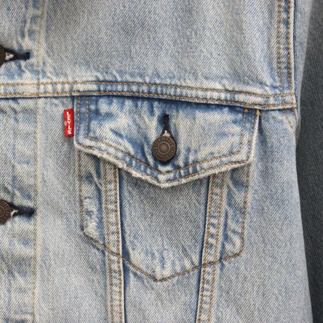 Levi's(リーバイス)のLevi's リーバイス Levis PReMIUM リーバイスプレミアム ウォッシュ加工 デニムジャケット Gジャン トラッカージャケット 72334‐0580 インディゴ メンズのジャケット/アウター(Gジャン/デニムジャケット)の商品写真