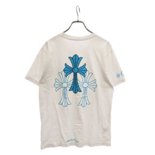 クロムハーツ(Chrome Hearts)のCHROME HEARTS クロムハーツ ブルーセメタリークロス ポケット付き半袖Tシャツ ホワイト(Tシャツ/カットソー(半袖/袖なし))