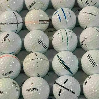 ホンマゴルフ(本間ゴルフ)の618・☆ロストボール ホンマ TW-X ホワイト 50球 B(その他)