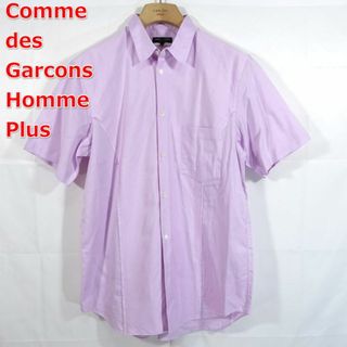 コムデギャルソンオムプリュス(COMME des GARCONS HOMME PLUS)の【良品】コムデギャルソンオムプリュス　切替半袖シャツ(シャツ)