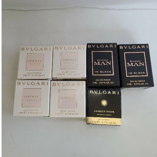 ブルガリ(BVLGARI)の専用　新品未使用ブルガリ　ミニチュア香水7本セット(香水(男性用))