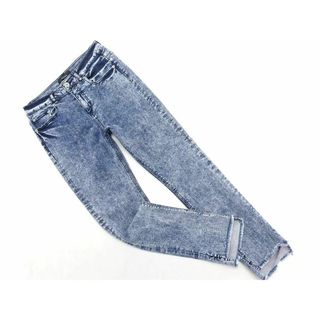 ジーナシス(JEANASIS)のJEANASIS ジーナシス ウォッシュ加工 スキニー デニムパンツ sizeM/濃紺 ■■ レディース(デニム/ジーンズ)